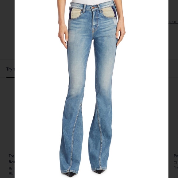 TRE BY NATALIE RATABESI The Cher Flared Jeans - Picture 5 of 6